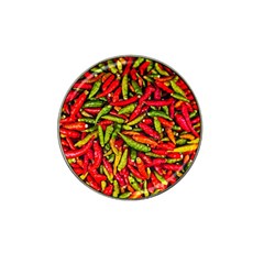 Chilli Pepper Spicy Hot Red Spice Hat Clip Ball Marker (10 Pack) by Celenk