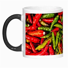 Chilli Pepper Spicy Hot Red Spice Morph Mugs by Celenk