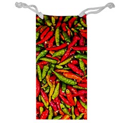 Chilli Pepper Spicy Hot Red Spice Jewelry Bag by Celenk