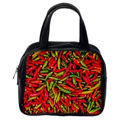 Chilli Pepper Spicy Hot Red Spice Classic Handbags (one Side) by Celenk