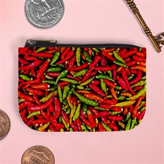 Chilli Pepper Spicy Hot Red Spice Mini Coin Purses by Celenk