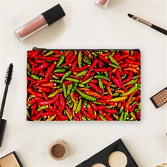 Chilli Pepper Spicy Hot Red Spice Cosmetic Bag (medium)  by Celenk