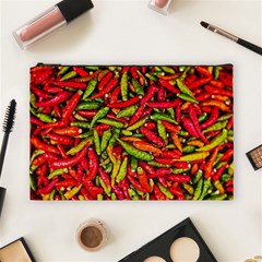 Chilli Pepper Spicy Hot Red Spice Cosmetic Bag (large)  by Celenk