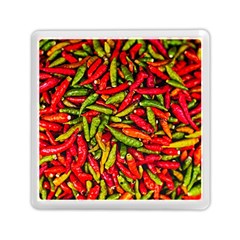 Chilli Pepper Spicy Hot Red Spice Memory Card Reader (square)  by Celenk