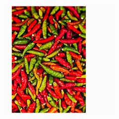 Chilli Pepper Spicy Hot Red Spice Small Garden Flag (two Sides) by Celenk