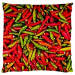 Chilli Pepper Spicy Hot Red Spice Large Cushion Case (One Side) Front