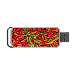 Chilli Pepper Spicy Hot Red Spice Portable Usb Flash (two Sides) by Celenk