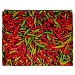 Chilli Pepper Spicy Hot Red Spice Cosmetic Bag (xxxl)  by Celenk