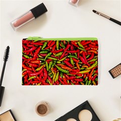 Chilli Pepper Spicy Hot Red Spice Cosmetic Bag (xs) by Celenk