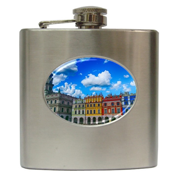 Buildings Architecture Architectural Hip Flask (6 oz)