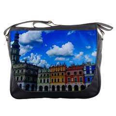 Buildings Architecture Architectural Messenger Bags by Celenk