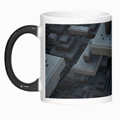 Backdrop Construction Pattern Morph Mugs by Celenk