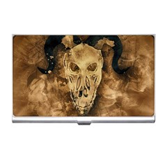 Skull Demon Scary Halloween Horror Business Card Holders by Celenk