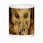 Skull Demon Scary Halloween Horror Morph Mugs Center