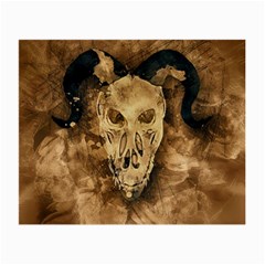 Skull Demon Scary Halloween Horror Small Glasses Cloth by Celenk