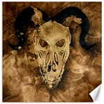 Skull Demon Scary Halloween Horror Canvas 12  x 12   11.4 x11.56  Canvas - 1