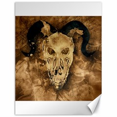 Skull Demon Scary Halloween Horror Canvas 18  X 24   by Celenk