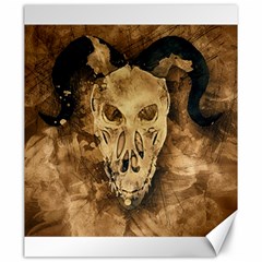 Skull Demon Scary Halloween Horror Canvas 20  X 24   by Celenk