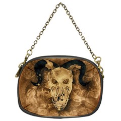 Skull Demon Scary Halloween Horror Chain Purses (one Side)  by Celenk