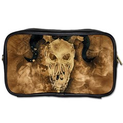 Skull Demon Scary Halloween Horror Toiletries Bags by Celenk