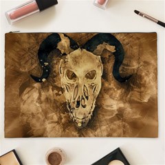 Skull Demon Scary Halloween Horror Cosmetic Bag (xxl)  by Celenk