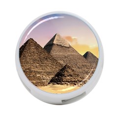 Pyramids Egypt 4-port Usb Hub (one Side) by Celenk