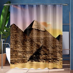 Pyramids Egypt Shower Curtain 60  X 72  (medium)  by Celenk