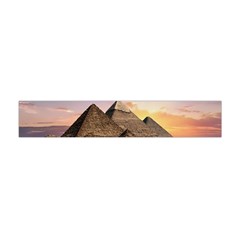 Pyramids Egypt Flano Scarf (mini) by Celenk