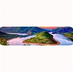 Landscape River Nature Water Sky Large Bar Mats 32 x8.5  Bar Mat