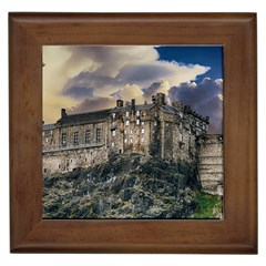 Castle Monument Landmark Framed Tiles by Celenk