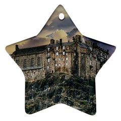 Castle Monument Landmark Ornament (star) by Celenk