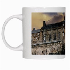 Castle Monument Landmark White Mugs by Celenk