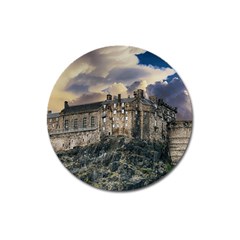 Castle Monument Landmark Magnet 3  (round) by Celenk