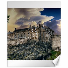 Castle Monument Landmark Canvas 11  X 14   by Celenk