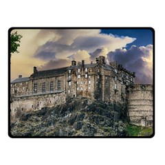 Castle Monument Landmark Fleece Blanket (small) by Celenk