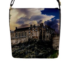 Castle Monument Landmark Flap Messenger Bag (l)  by Celenk