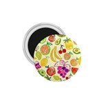 Cute Fruits Pattern 1.75  Magnets Front