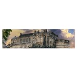 Castle Monument Landmark Satin Scarf (Oblong) Front