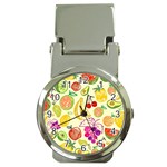 Cute Fruits Pattern Money Clip Watches Front