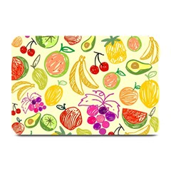 Cute Fruits Pattern Plate Mats by paulaoliveiradesign