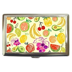 Cute Fruits Pattern Cigarette Money Cases by paulaoliveiradesign