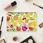 Cute Fruits Pattern Cosmetic Bag (Medium)  Front