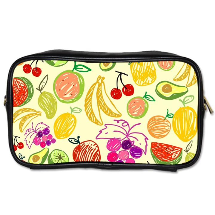 Cute Fruits Pattern Toiletries Bags