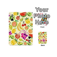 Cute Fruits Pattern Playing Cards 54 (mini) 