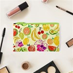 Cute Fruits Pattern Cosmetic Bag (XS) Front