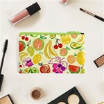 Cute Fruits Pattern Cosmetic Bag (XS) Back