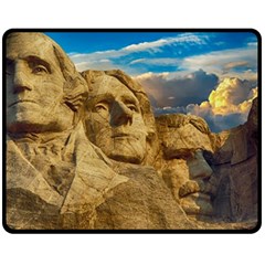 Monument President Landmark Double Sided Fleece Blanket (medium)  by Celenk