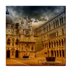 Palace Monument Architecture Tile Coasters