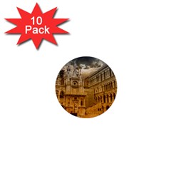 Palace Monument Architecture 1  Mini Buttons (10 pack) 