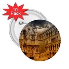 Palace Monument Architecture 2.25  Buttons (10 pack) 